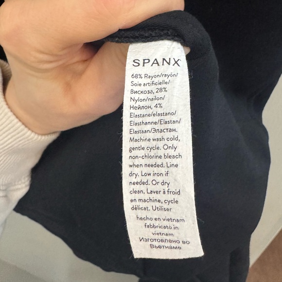 SPANX Perfect Sleeveless Jumpsuit in Black - Picture 6 of 11